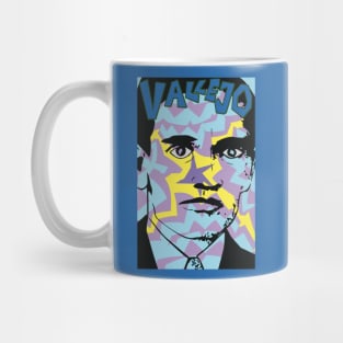 Cesar Vallejo IV Blue Mug